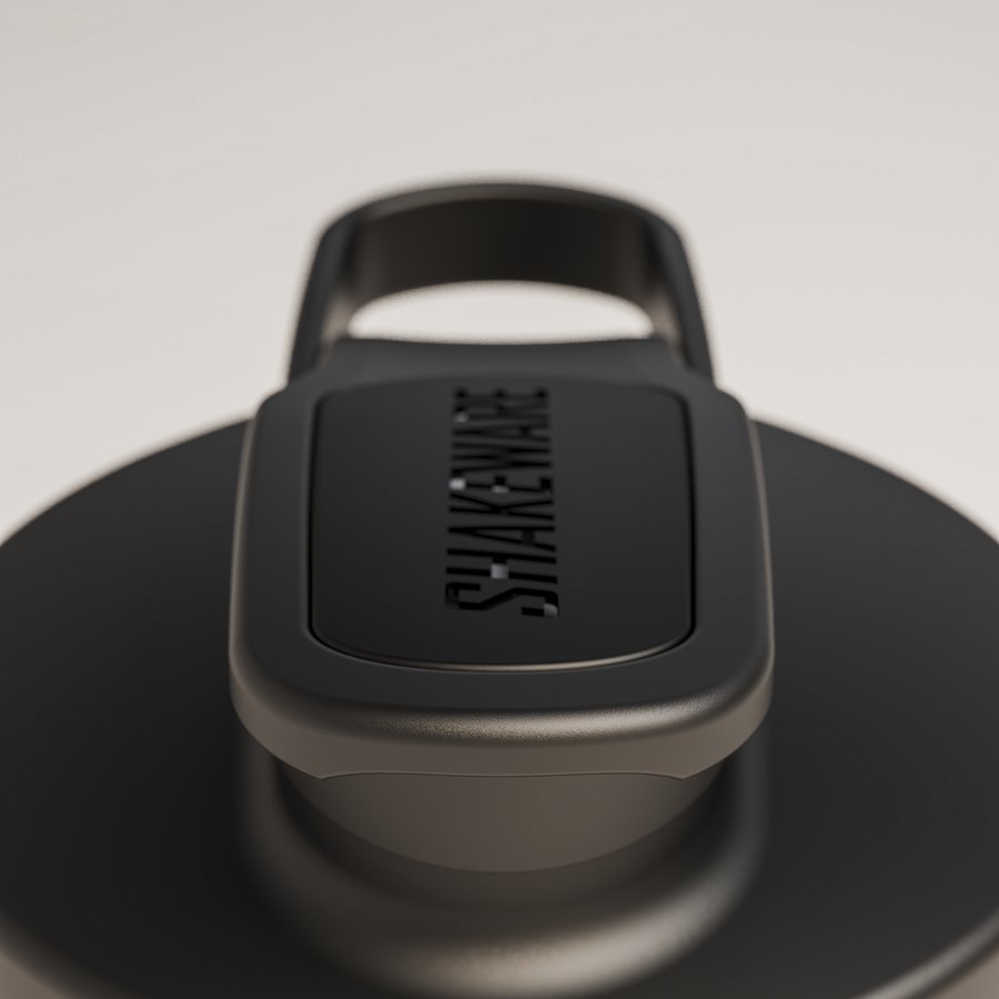 Flip-top mouthpiece cover detail